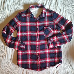 Fleece Lined Button Up